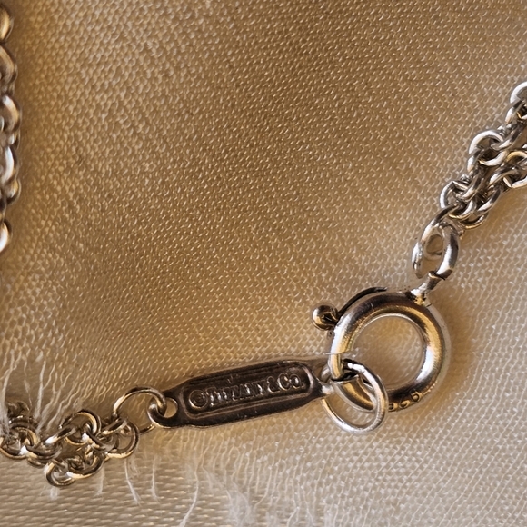 Tiffany double chain infinity necklace - Picture 6 of 6